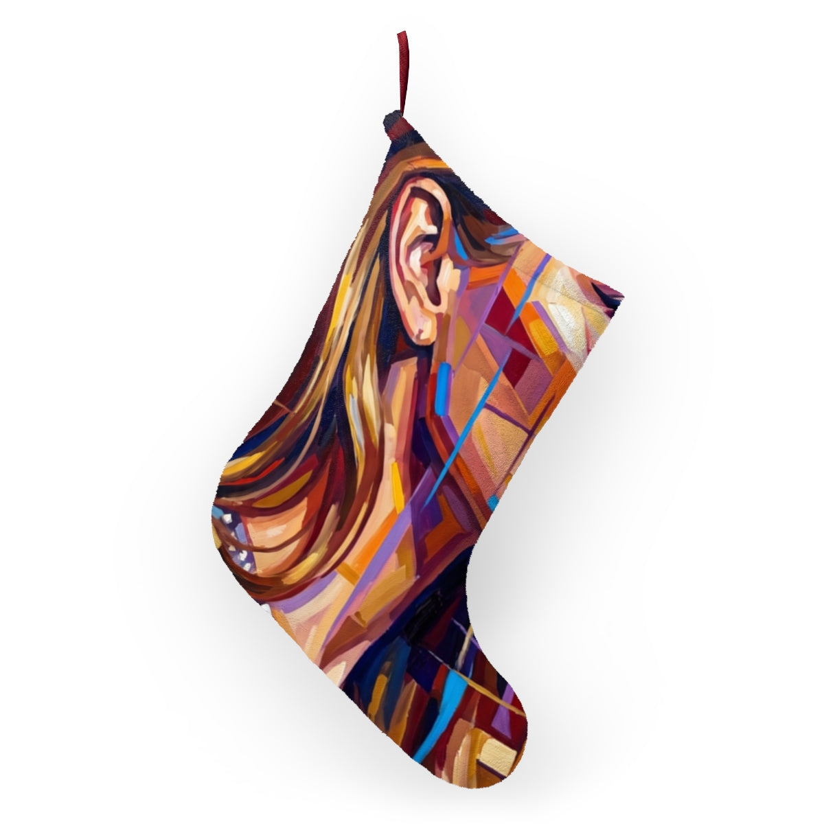 Christmas Stocking - Shattered Elegance | Echovira Gallery