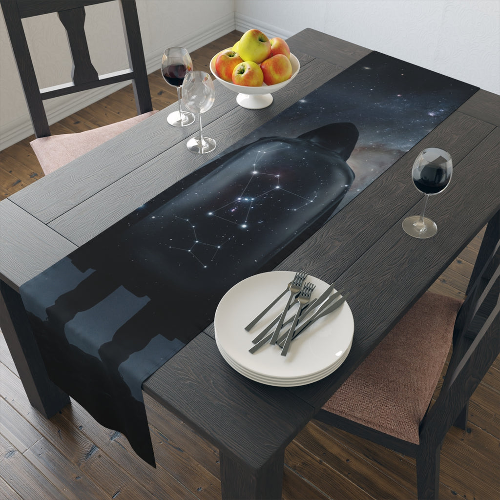 Table Runner - Stellar Drifter Celestial | Echovira Gallery