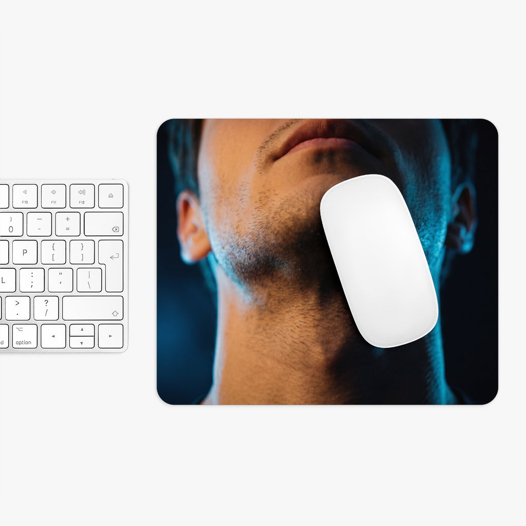 Mouse Pad - Neon Edge Workstation