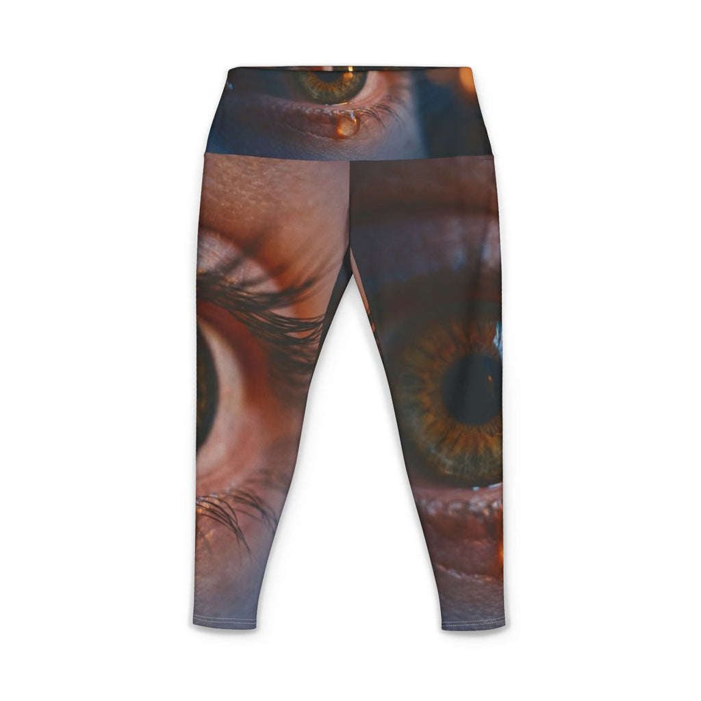 Women's Yoga Pants - Luminous Tear Art