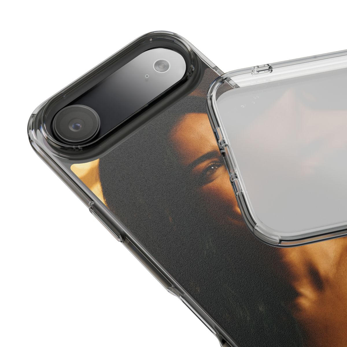 Clear Impact-Resistant Cases - Clear Phone Case - Golden...