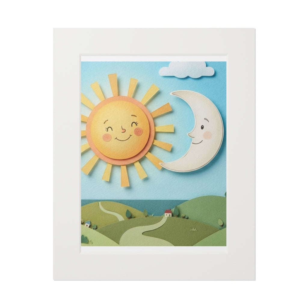 Fine Art Prints - Celestial Meadow Passepartout Frame —... |...