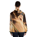 Golden Hour Women's Zip Hoodie - Emerald Sunkissed |...
