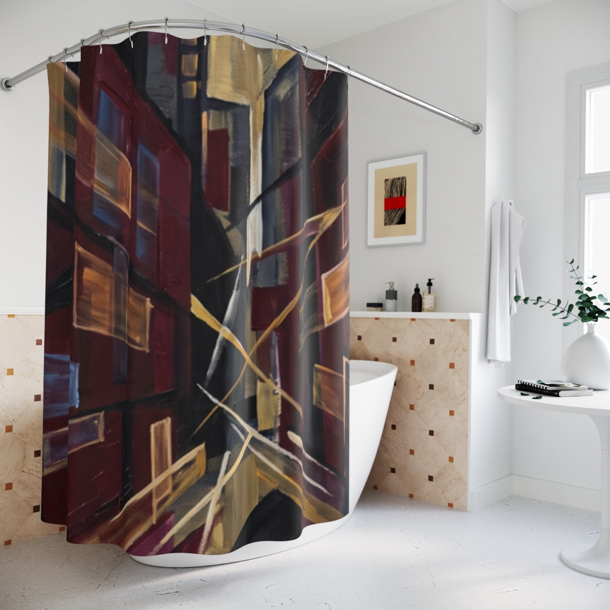 Shower Curtains - Urban Perspective | Echovira Gallery