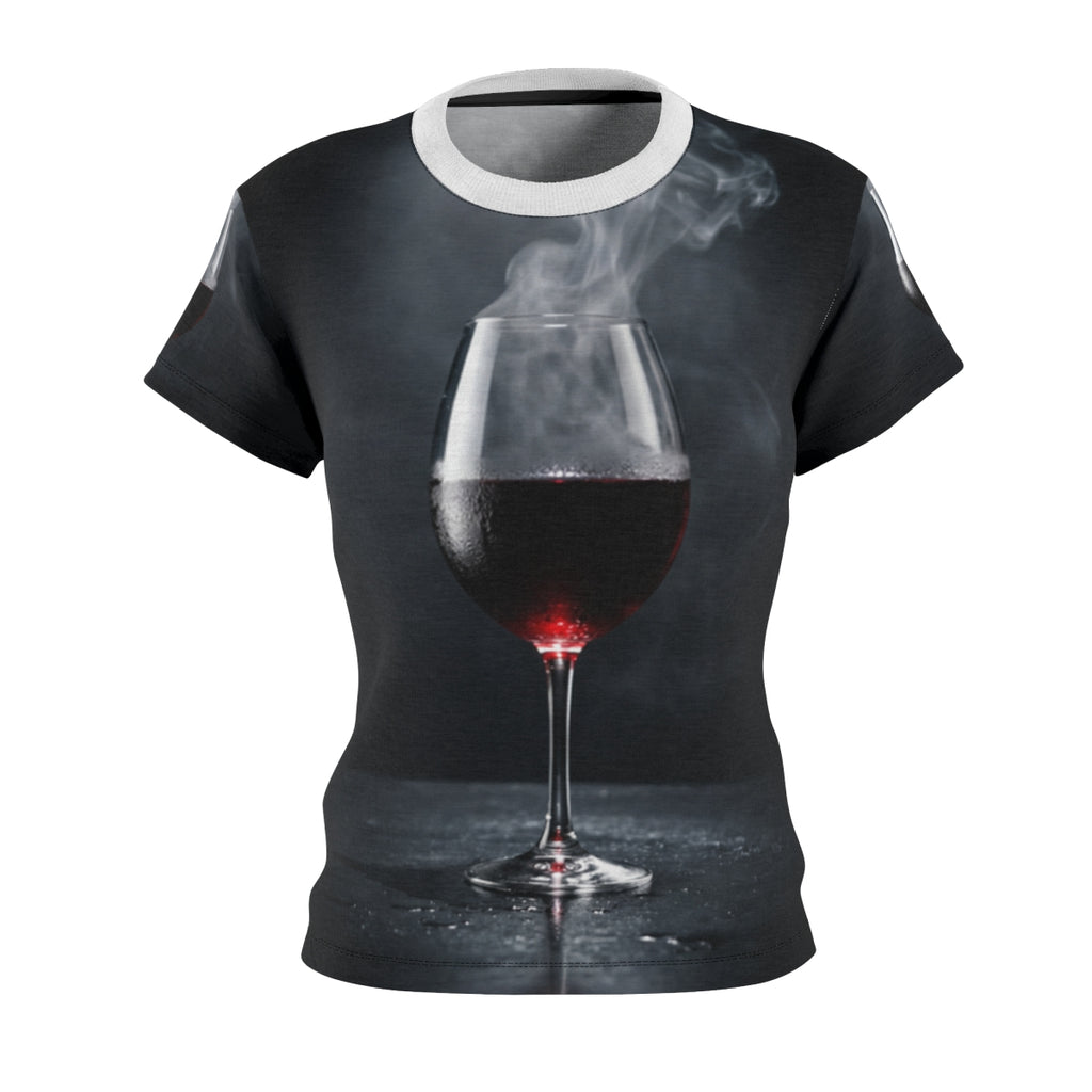 Women's Cut & Sew Tee - Noir Wine | Echovira Gallery