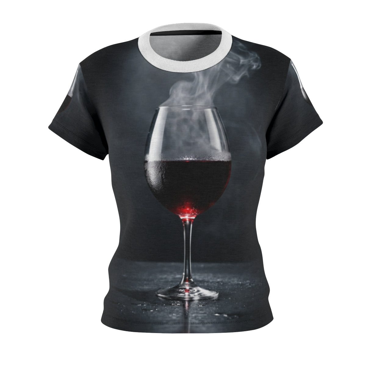 Women's Cut & Sew Tee - Noir Wine | Echovira Gallery