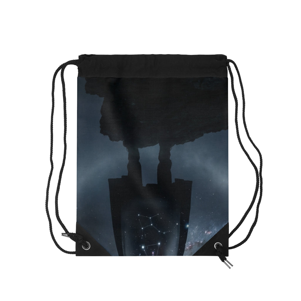 Drawstring Bag - Cosmic Sentinel Orion Constellation Art |...