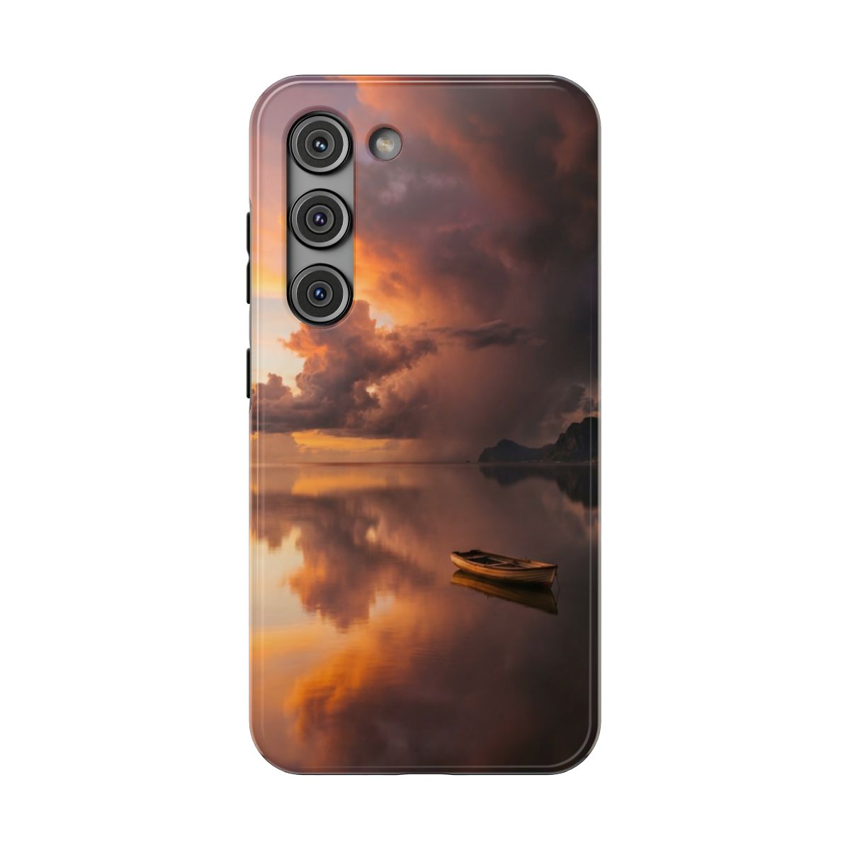 Impact-Resistant Case - Serene Tempest Sunset | Echovira...