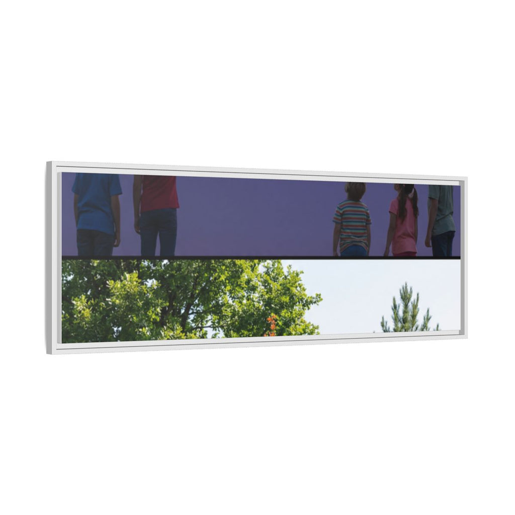 Framed Matte Canvas - Discovery — White / 1.25"