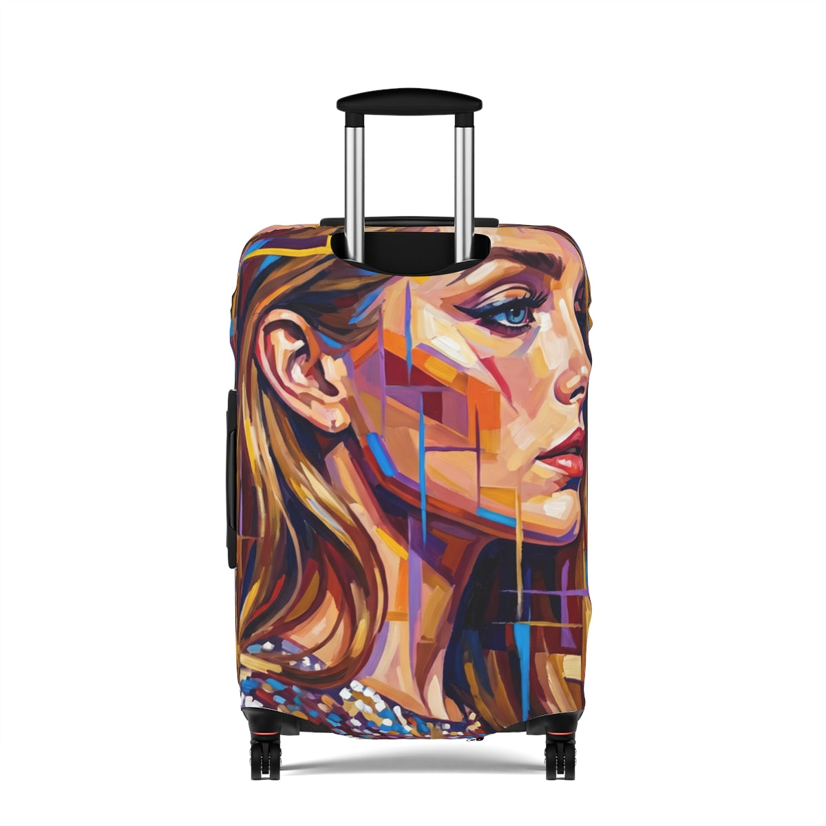 Luggage Cover - Shattered Elegance | Echovira Gallery