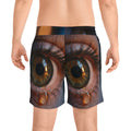 Men's Mid-Length Swim Shorts - Deep Emotion