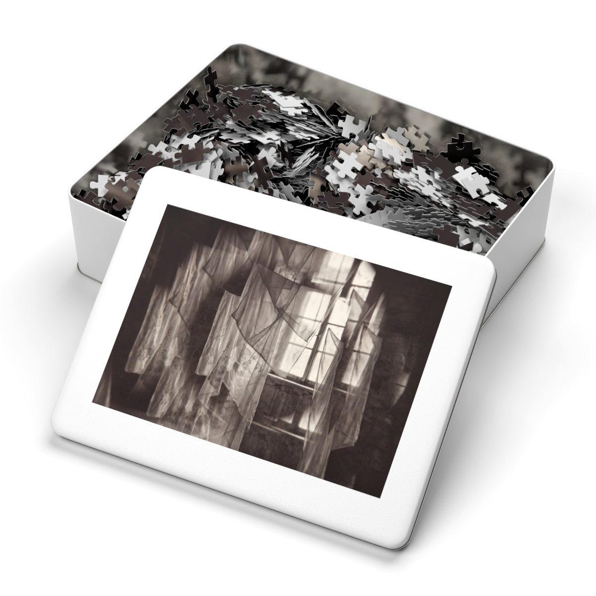 Jigsaw Puzzle with Tin - Spectral Veils (30, 110, 252, 500...