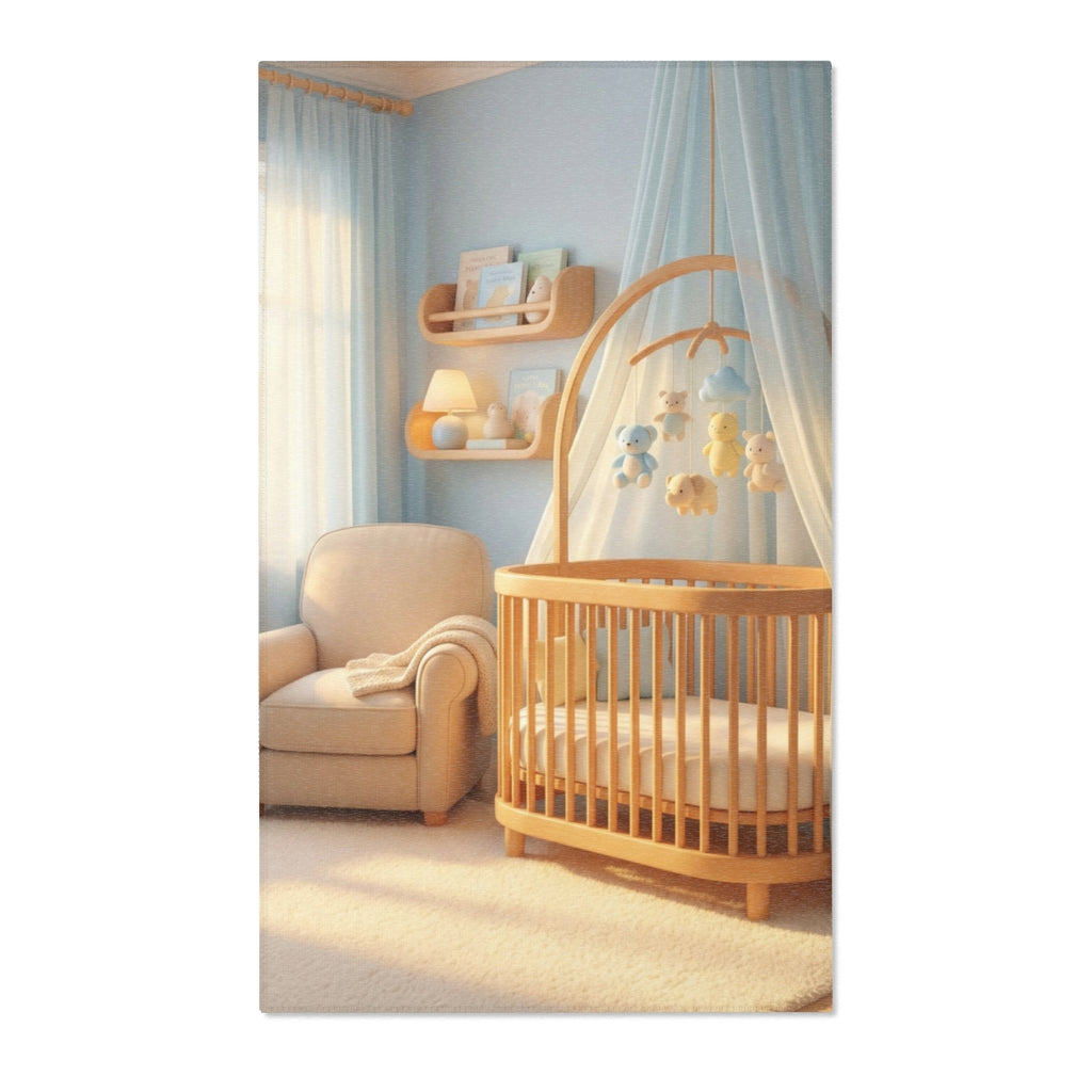 Serene Nursery Area Rugs - Soft Flooring