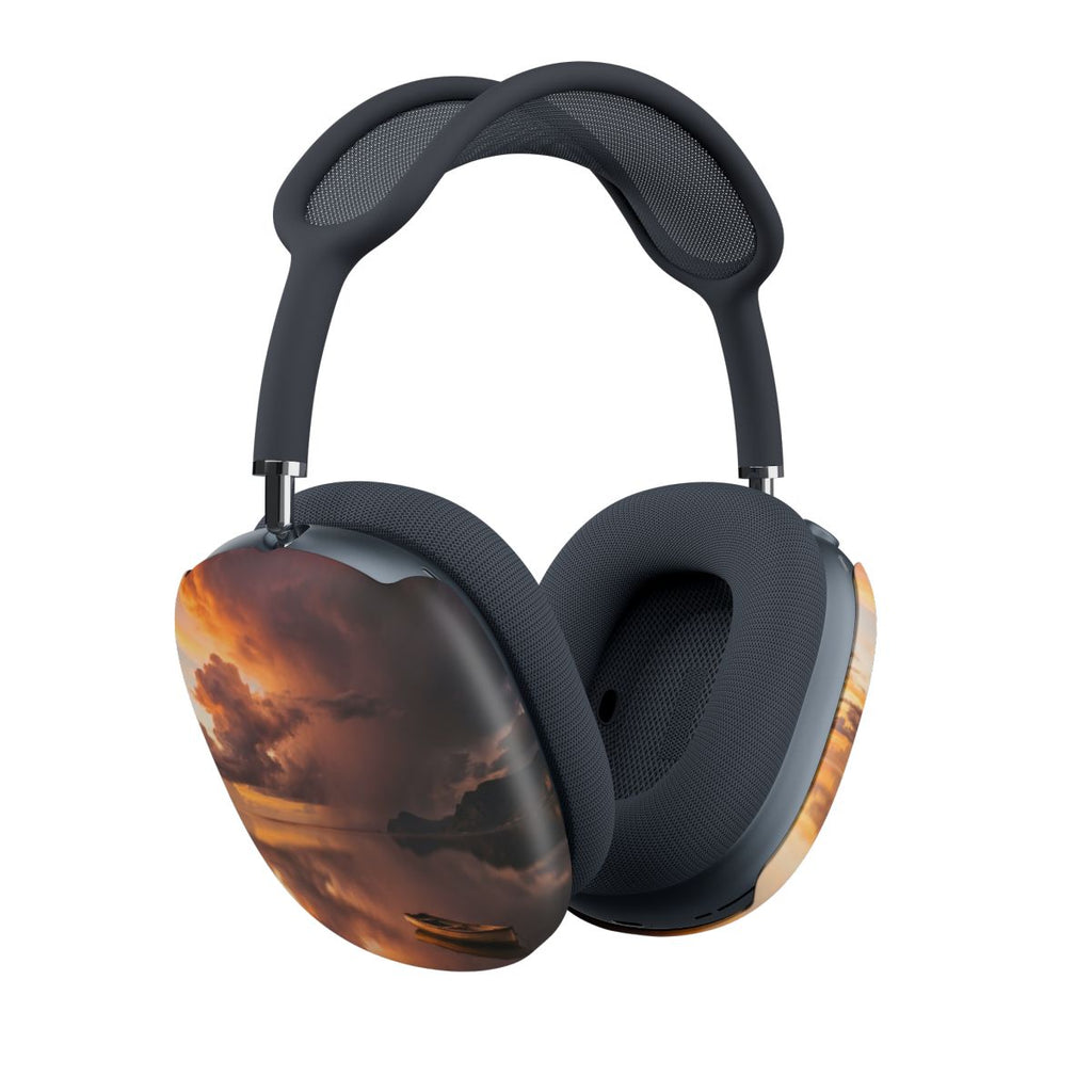 AirPod Max Cases - Silent Storm Sunset | Echovira Gallery