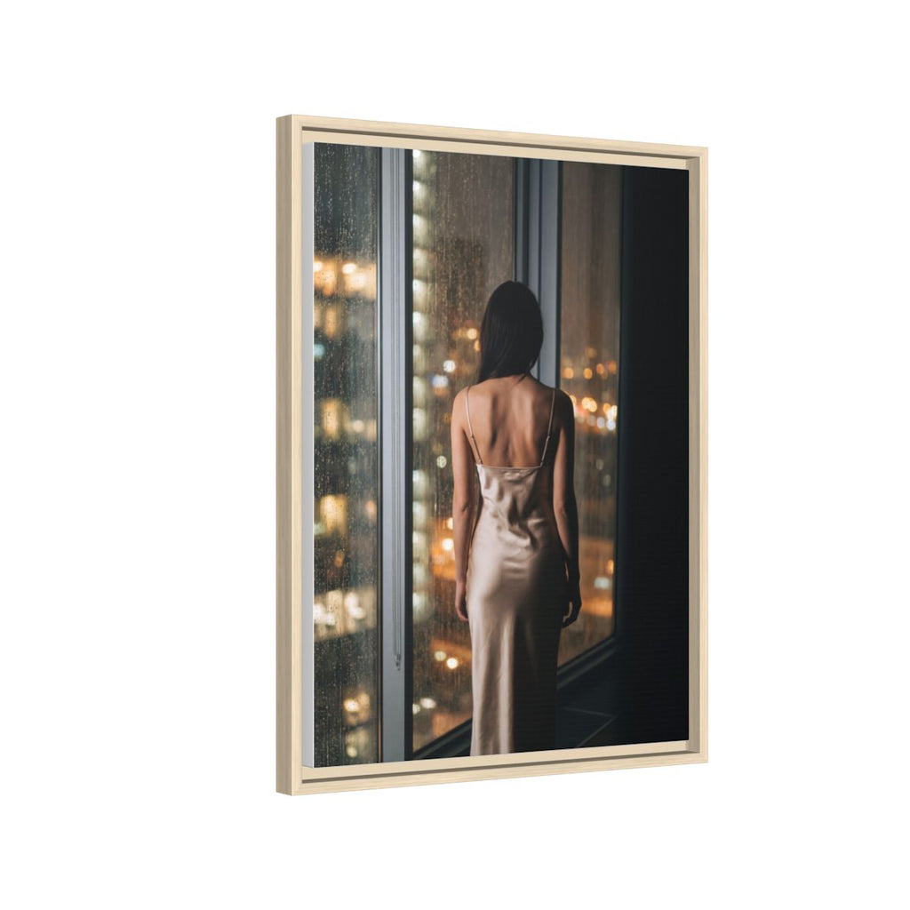 Framed Matte Canvas - Cinematic Nights