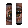 Crew Socks - Amber Iris Reflection Fine Art Print | Echovira...