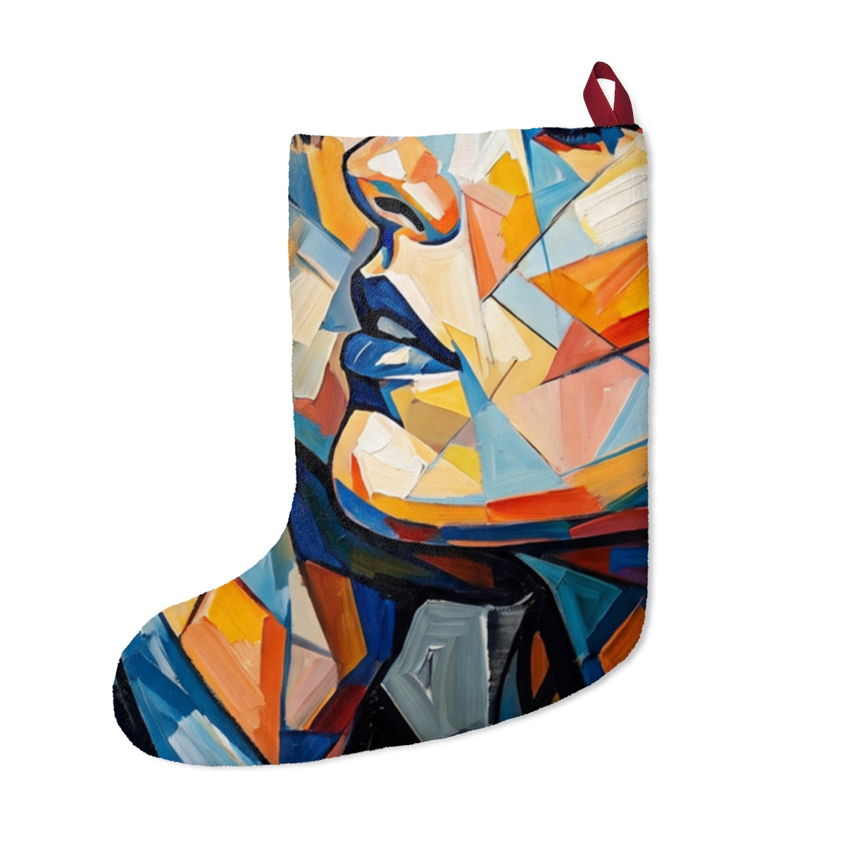 Christmas Stockings - Prismatic Romance Abstract Art |...