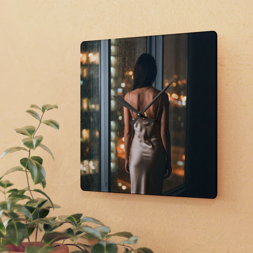 Acrylic Wall Clock - The Midnight Hour
