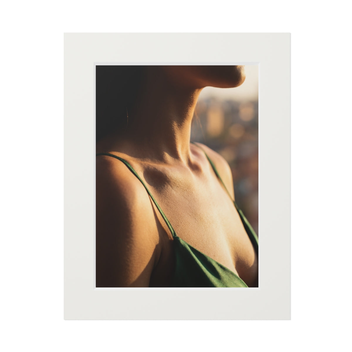 Fine Art Print - Cinematic Emerald Portrait — Portrait