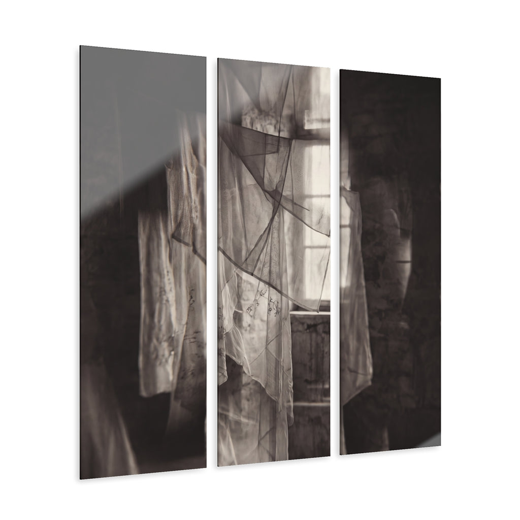 Acrylic Prints Triptych - Spectral Veils | Echovira Gallery