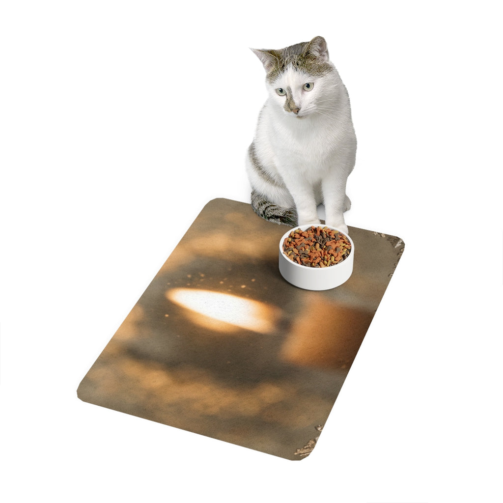 Pet Food Mat 12x18 - Frost & Flame | Echovira Gallery