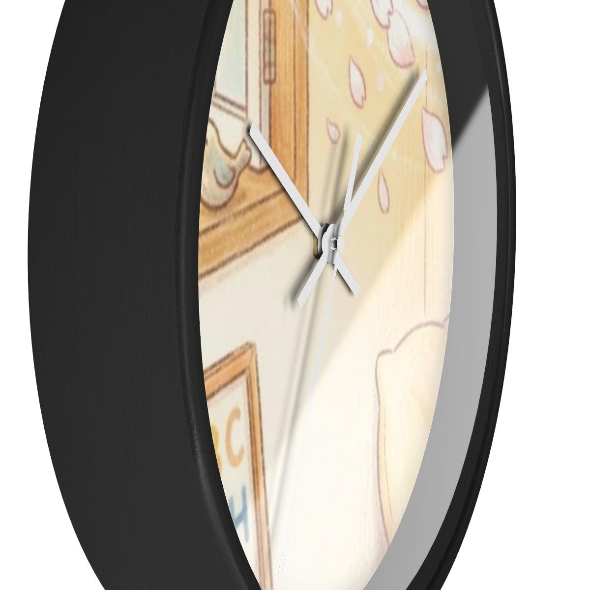Wall Clock - Morning Breeze Nursery Art - Blossom Window......