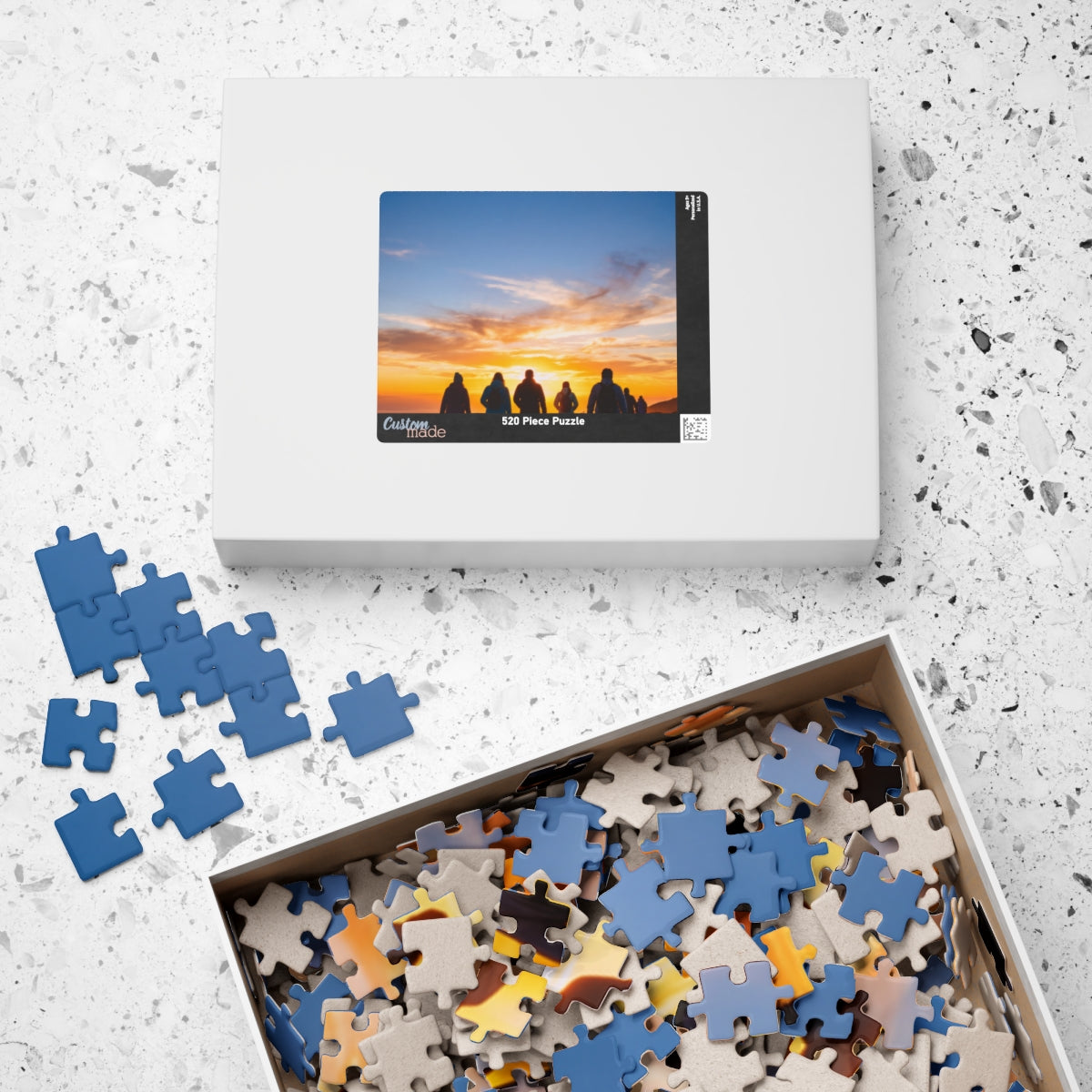 Puzzle - Golden Hiker Dawn