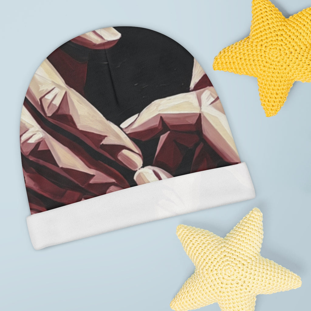 Geometric Hands Baby Beanie