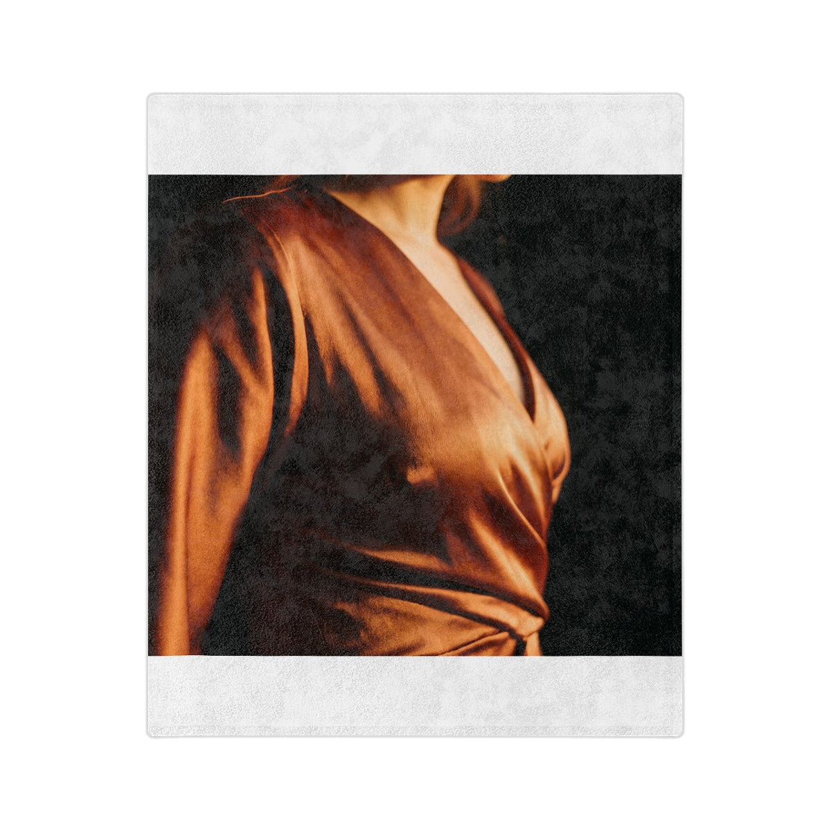 Microfiber Blanket - Satin Sunset Glow | Echovira Gallery