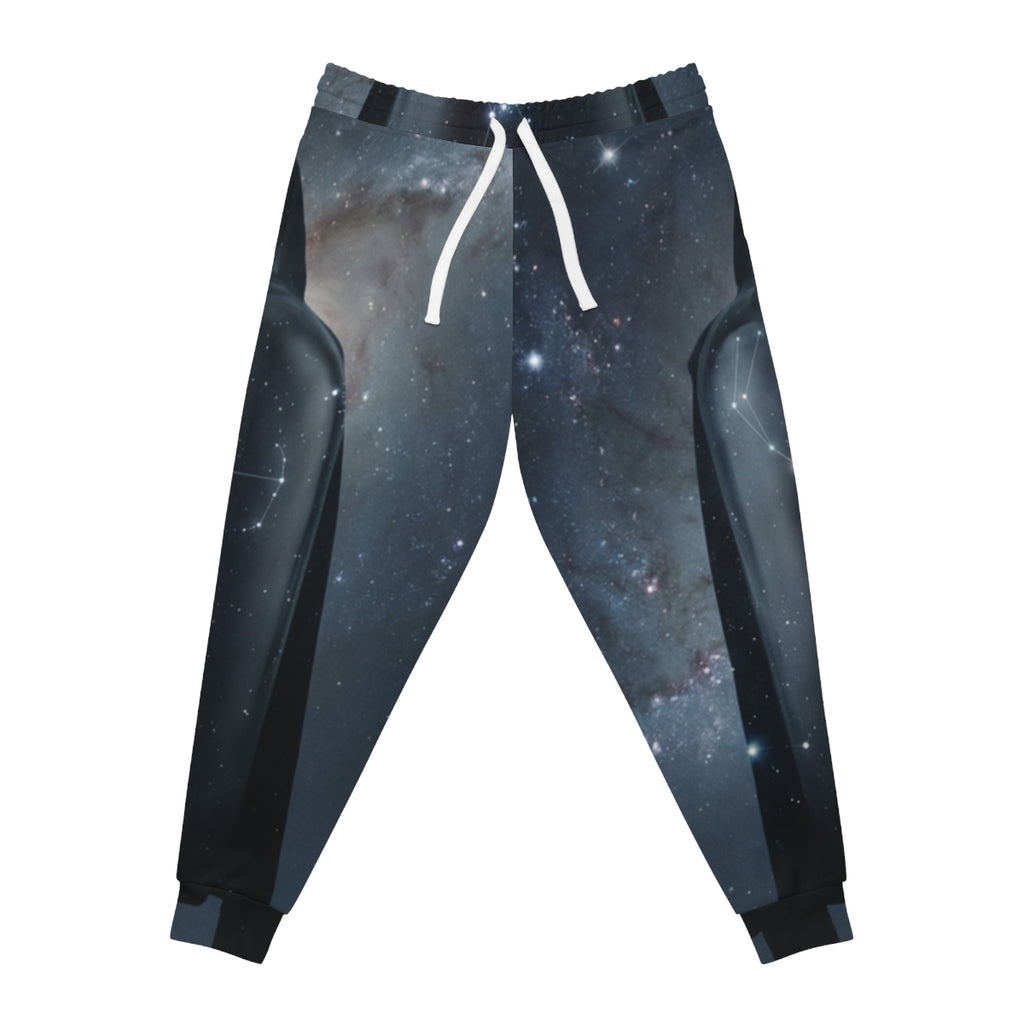 Athletic Joggers - Cosmic Voyager Joggers | Echovira Gallery