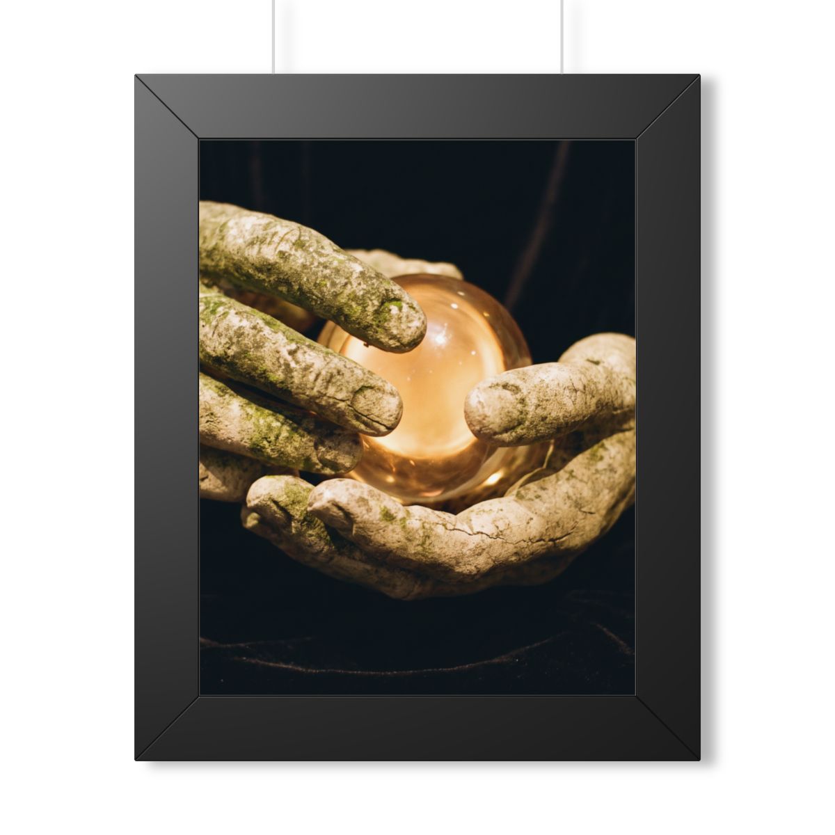 Framed Vertical Poster - Ancient Sight — Black (11×14... |...