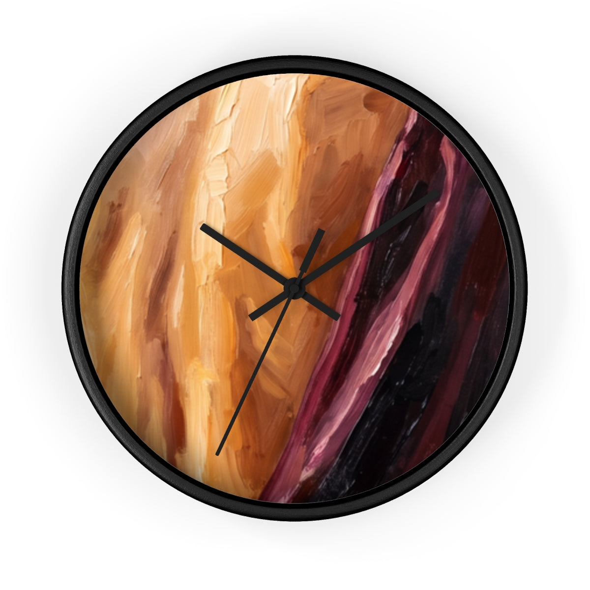 Wall Clock - Velvet Solitude | Echovira Gallery