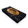 Vintage Brass Sundial Compass Changing Pad Cover