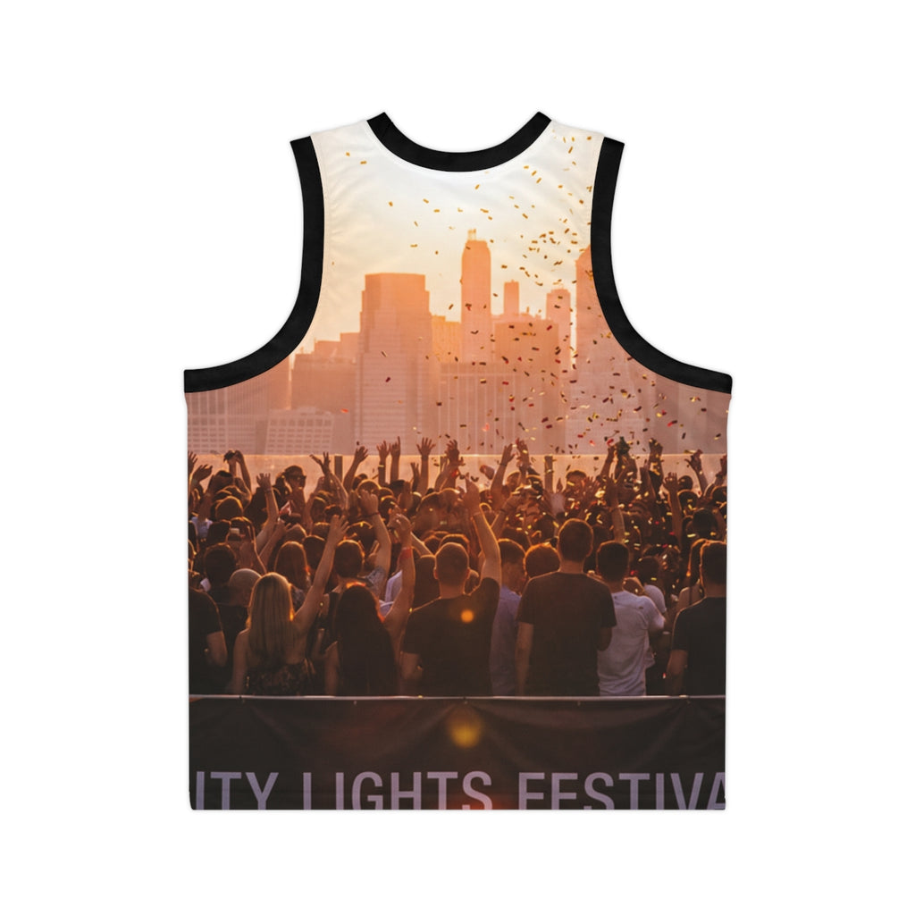 Basketball Jersey - City Lights Festival | Echovira Gallery