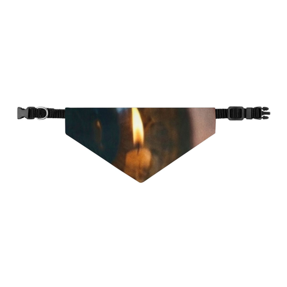 Pet Bandana Collar - Amber Iris Reflection Fine Art Print |...