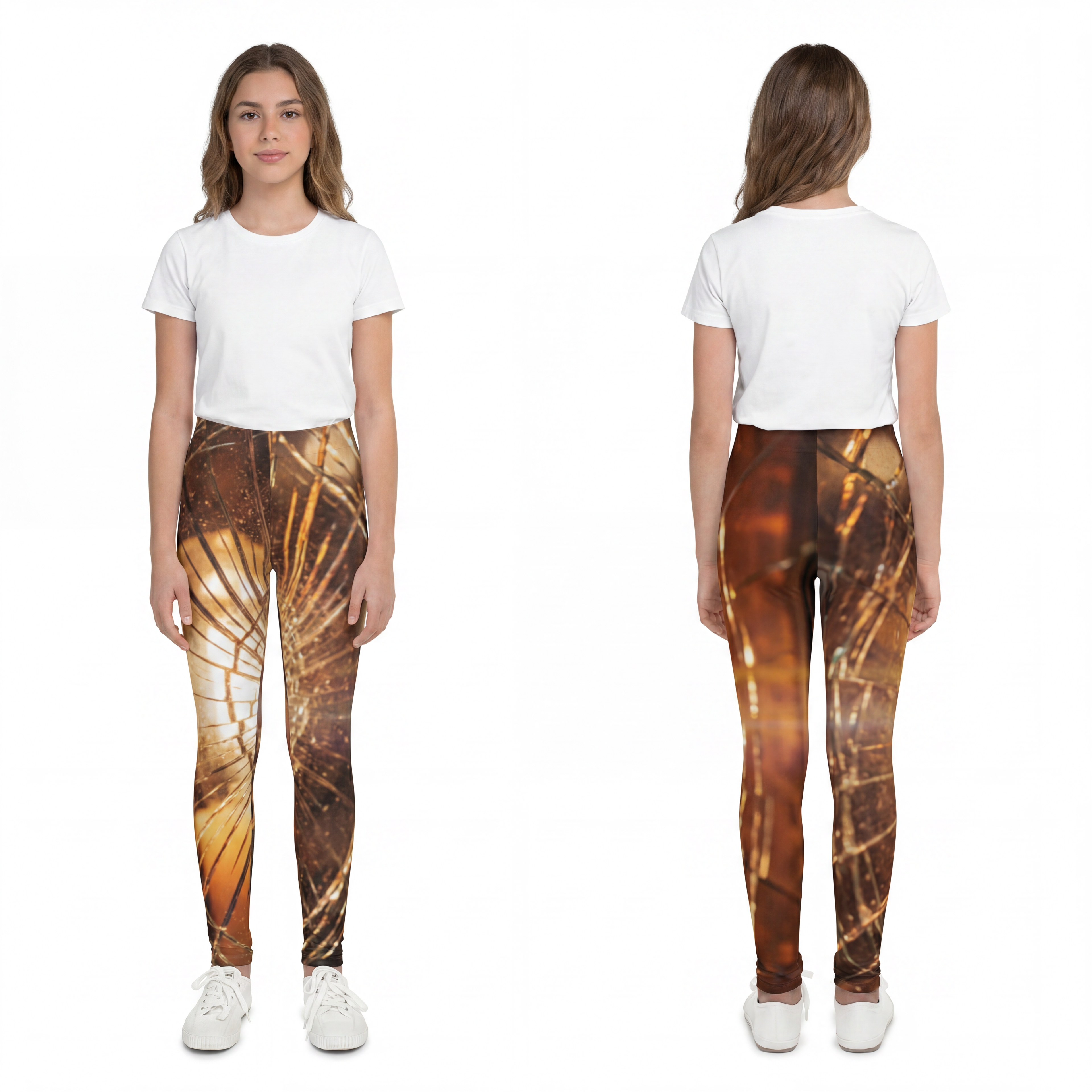 Youth Leggings - Shattered Light Vibe