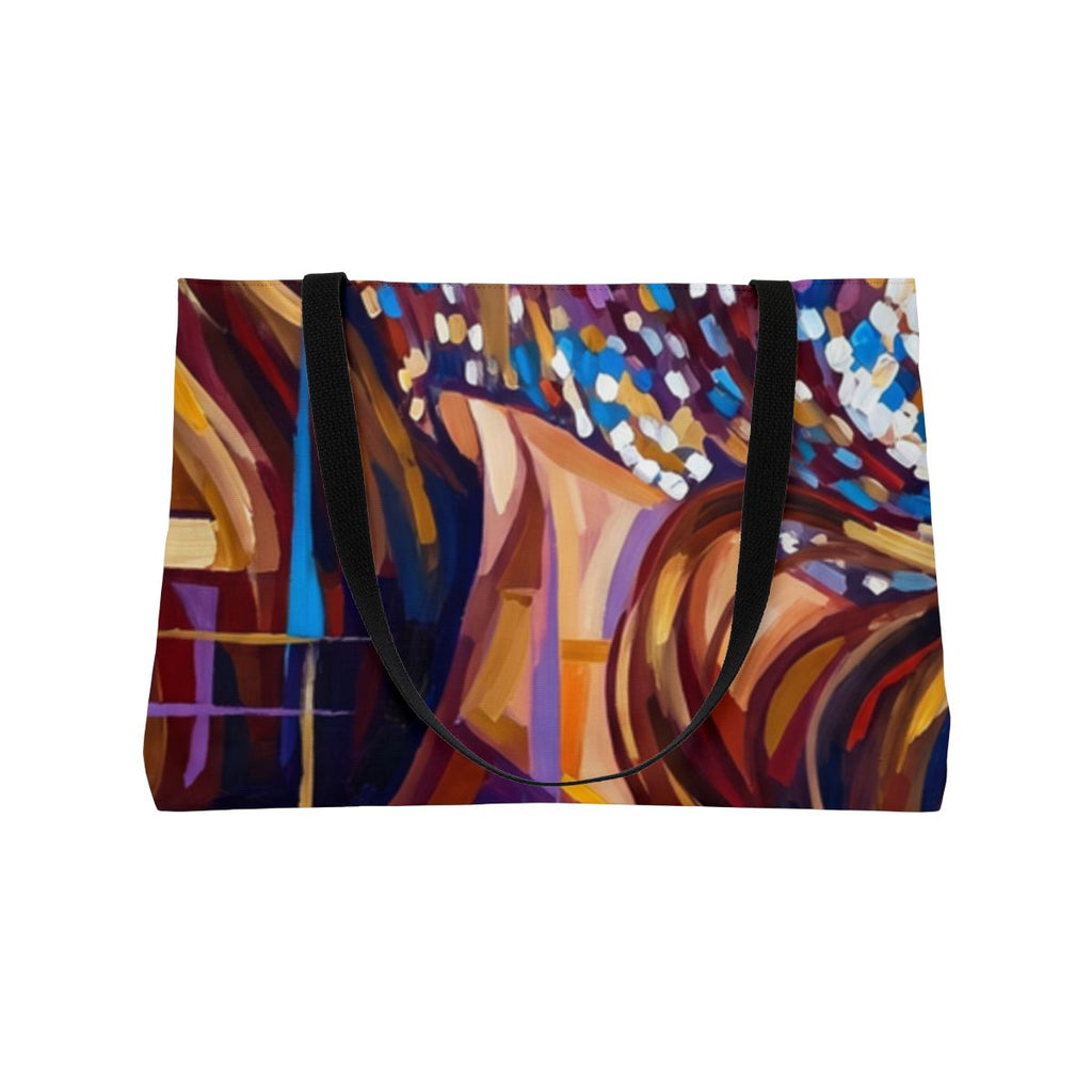 Weekender Tote Bag - Shattered Elegance | Echovira Gallery