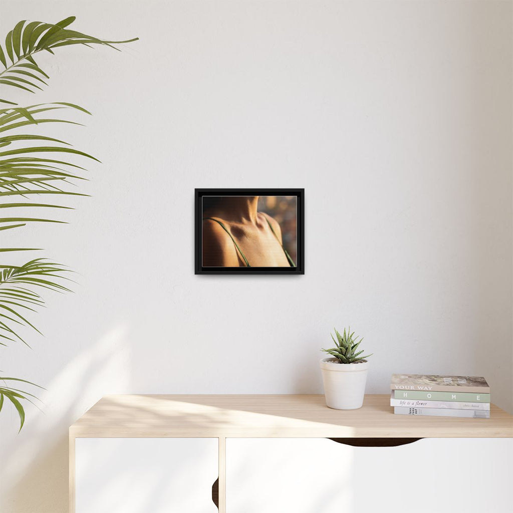 Matte Canvas Framed - Golden Hour Portrait