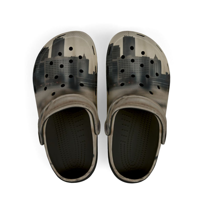 Schaumstoff-Clogs für Kinder – Urbaner Horizont