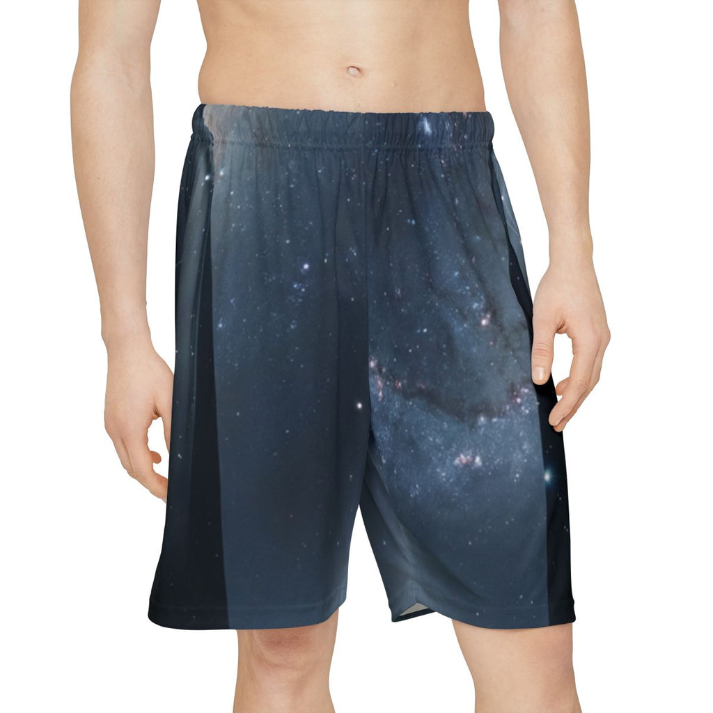 Men's Sports Shorts - Cosmic Sentinel Orion | Echovira...