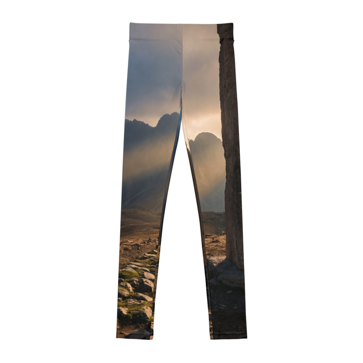 Youth Leggings - Ancient Mountains