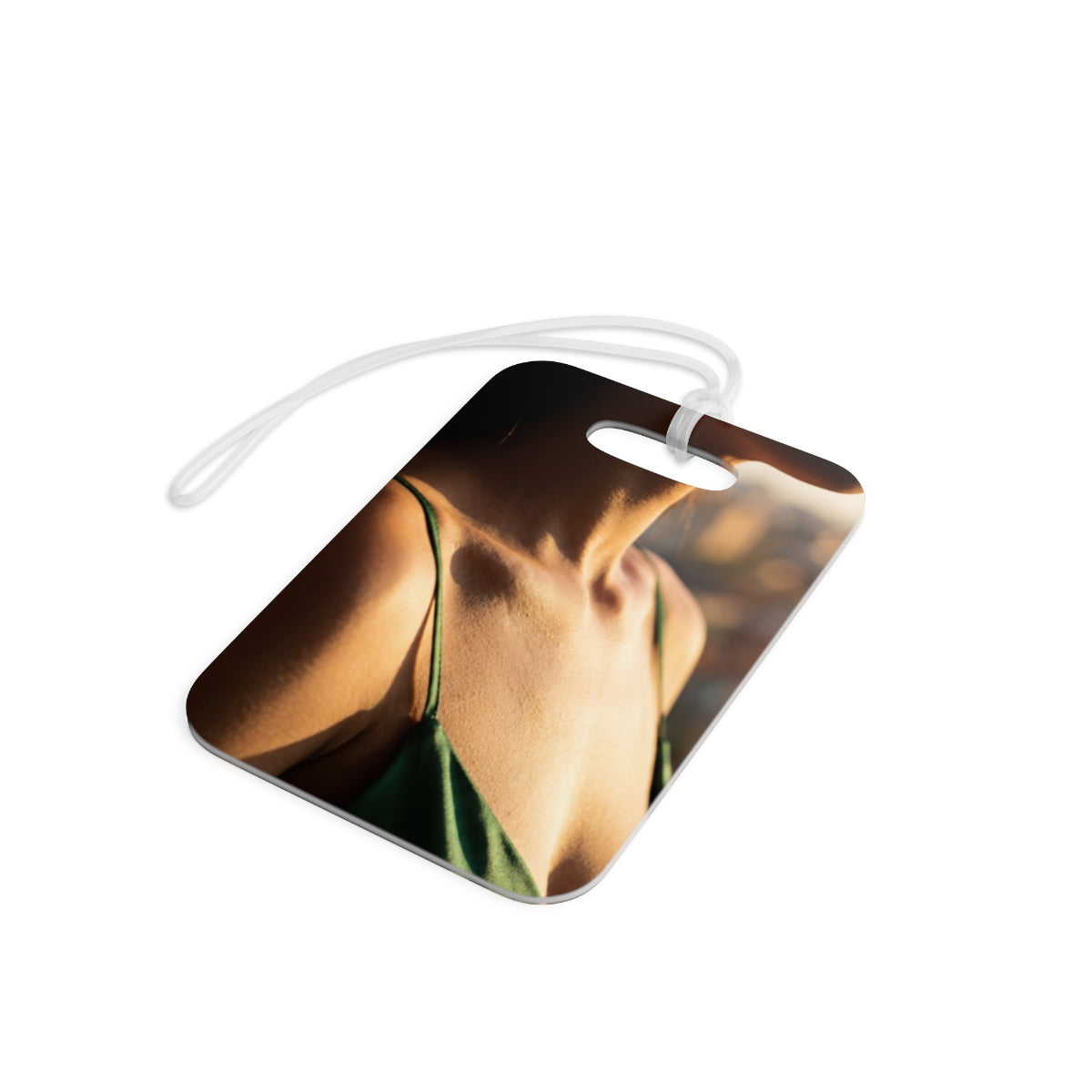 Luggage Tags - Sunlit Emerald Travel Details