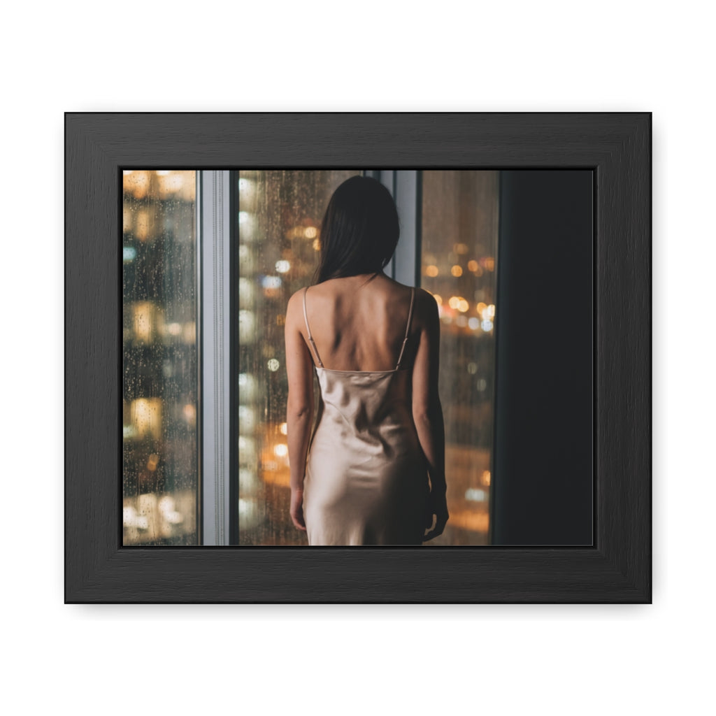 Framed Posters - Urban Solitude — Landscape