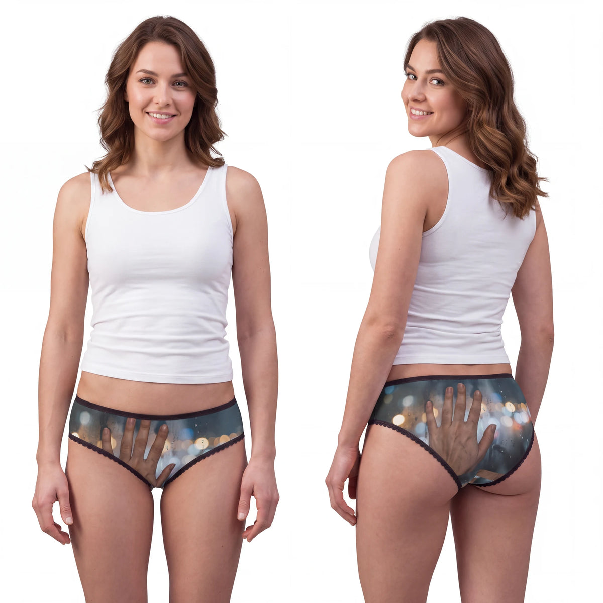 Rainy City Window Women's Briefs