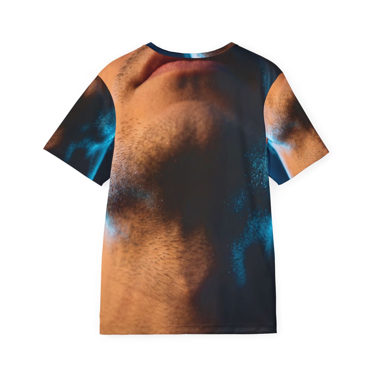 Men's Sports Jersey - Neon Horizon Portrait | Echovira...