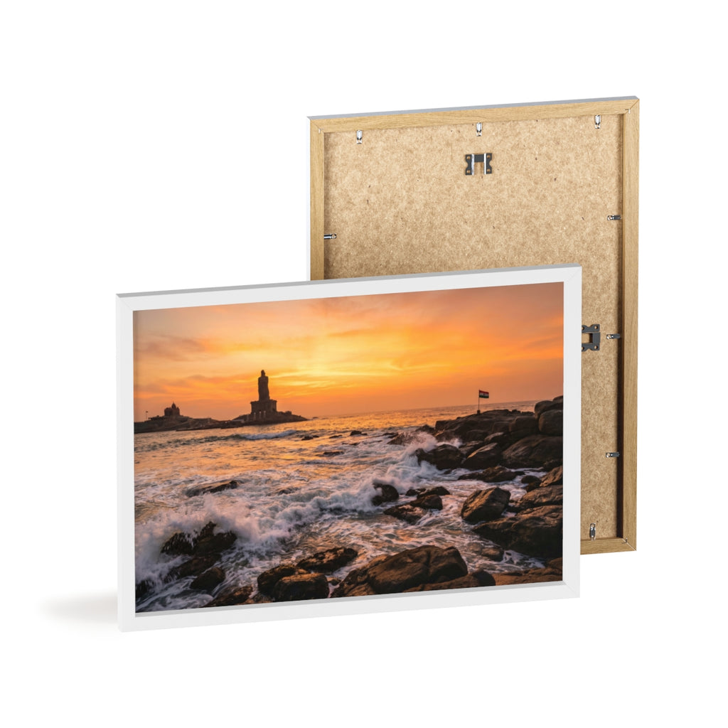 Framed Poster - Golden Hour Horizon