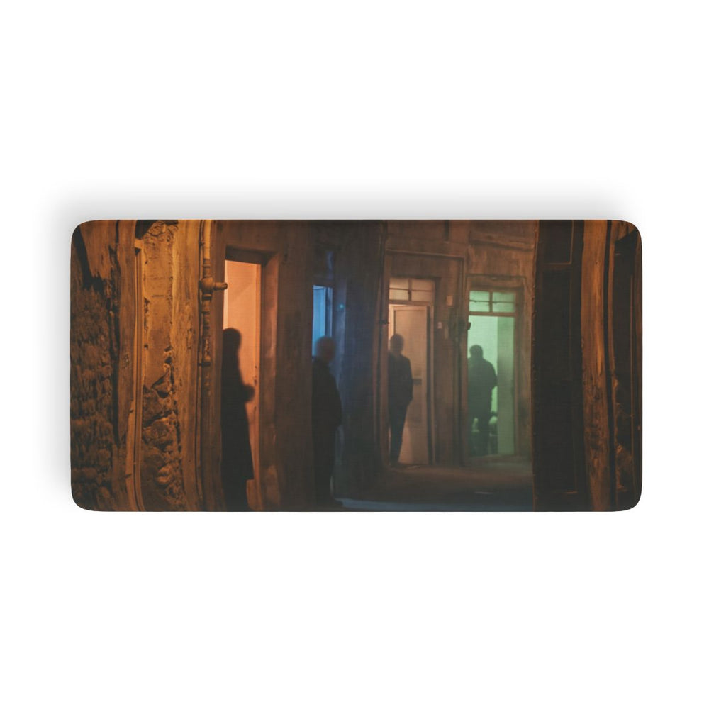 Fitted Sheet - Shadowed Alleyway Mystery Art Print |...