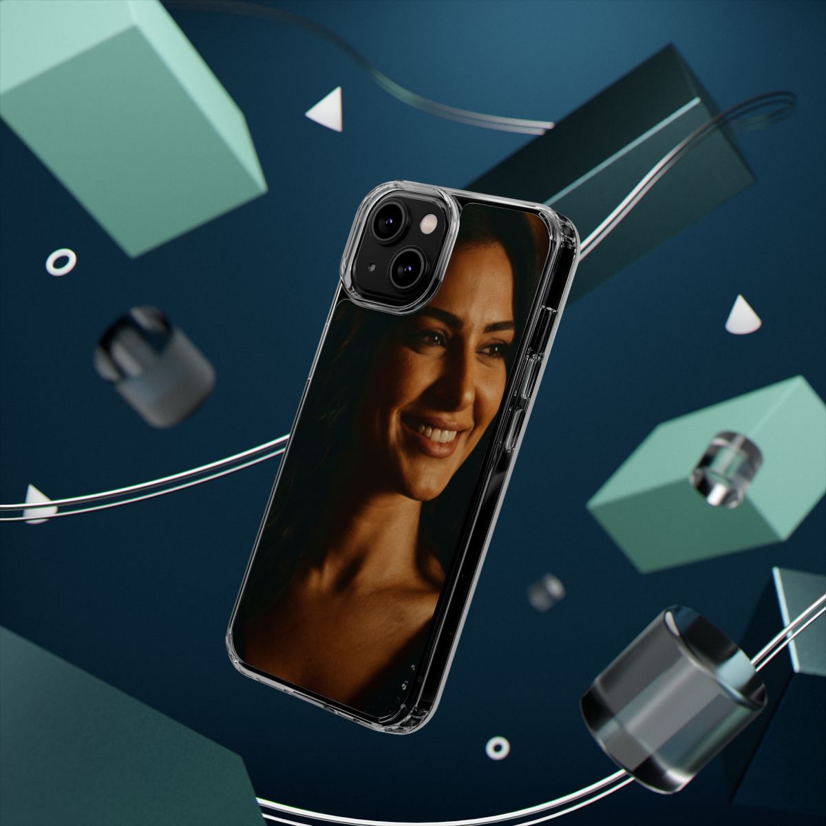 Clear Impact-Resistant Cases - Clear Phone Case - Golden...