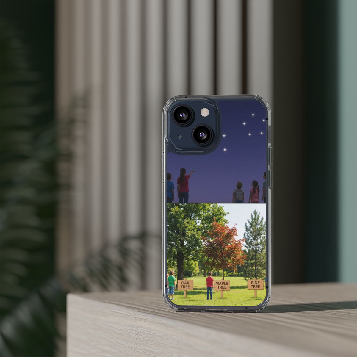 Clear Impact-Resistant Case - Starry Shield