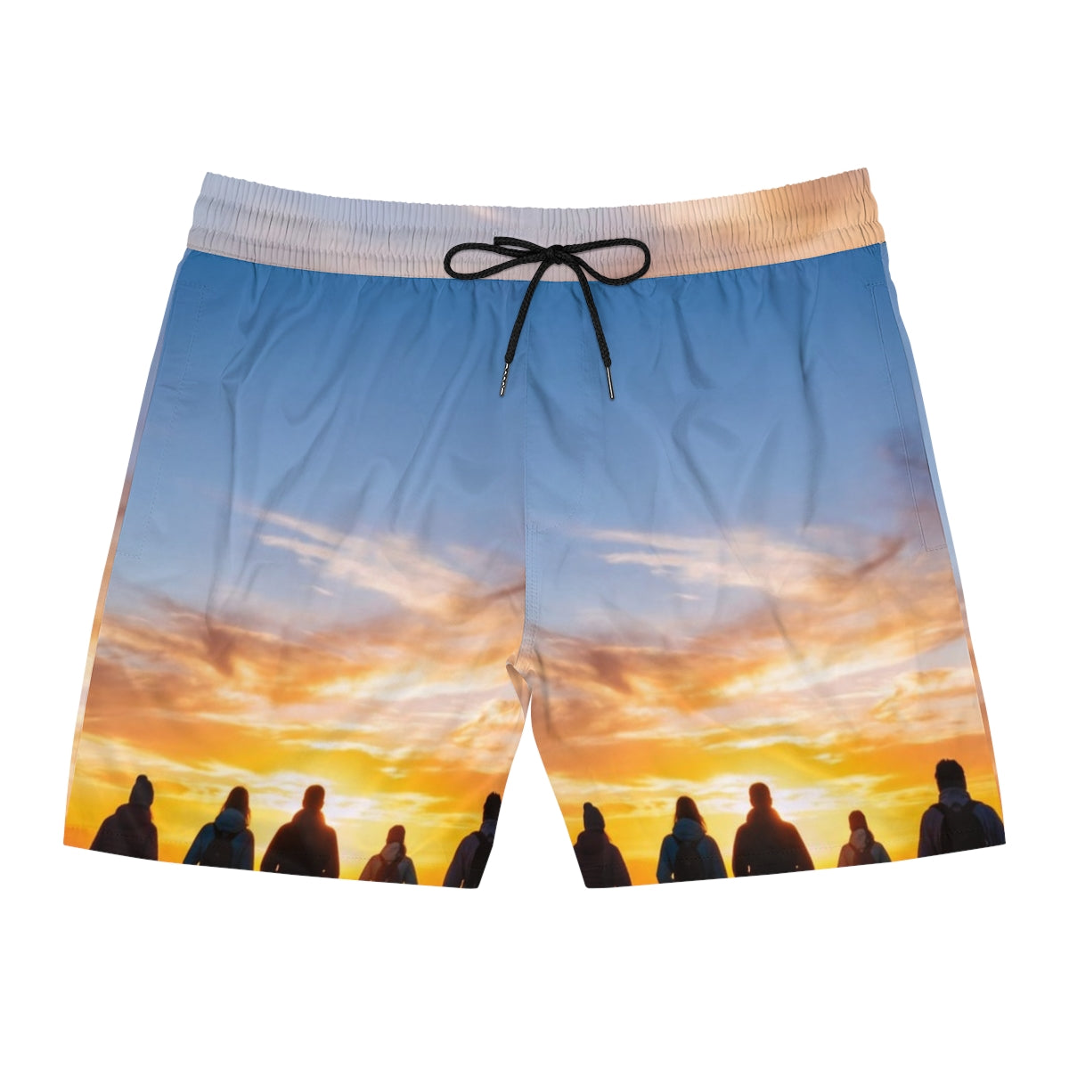 Men's Swim Shorts - Sunset Ridge Trail | Echovira Gallery